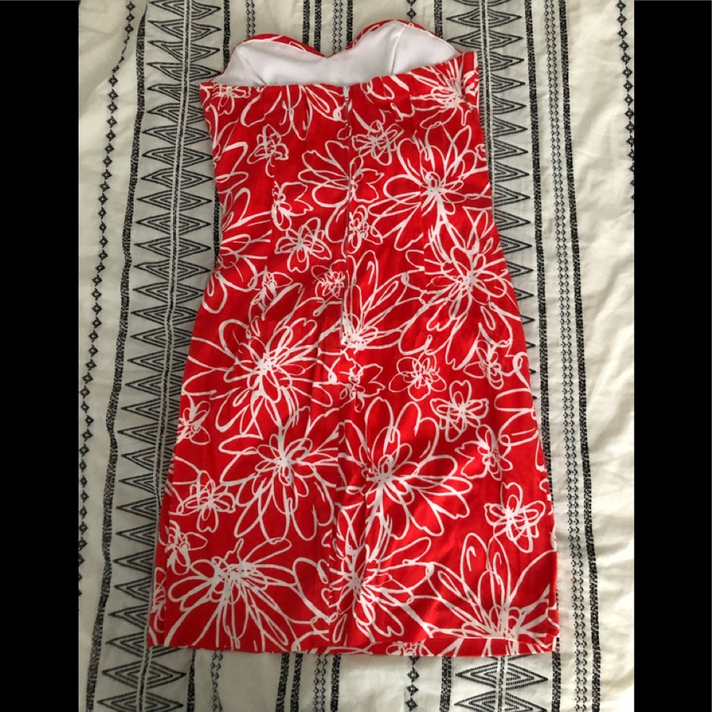 Floral Tube Top Dress - Picture 2 of 2